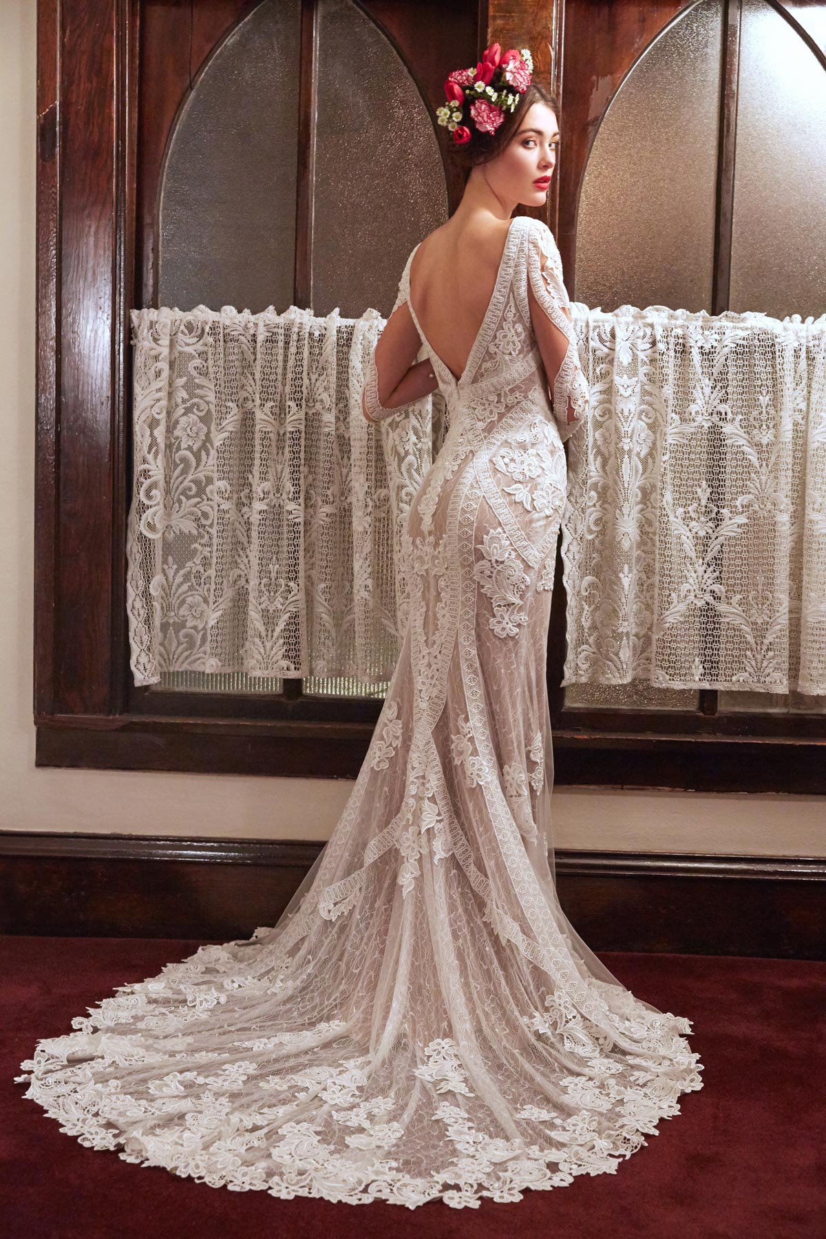 Willowby Foxglove back | Archive Bridal