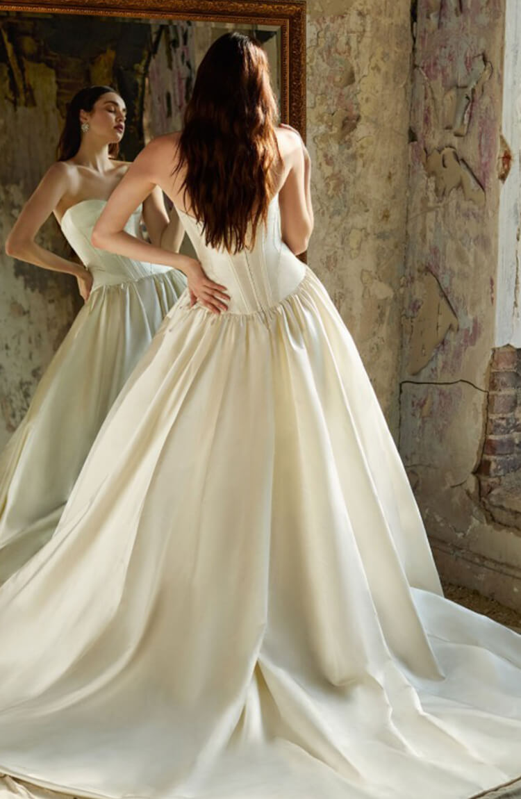Lazaro Wedding Dress Save 50% - Stillwhite