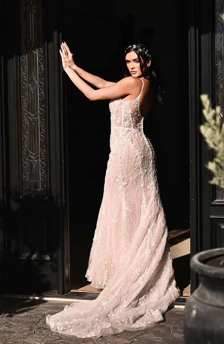 760 Beautiful Back Wedding Dresses ideas
